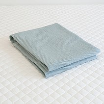 속까지 순면 60수 목화솜 침대패드, 민트