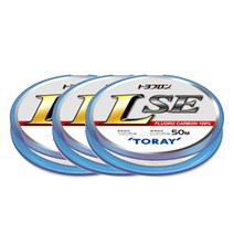 토레이 토요후론 L SE 낚시줄 50m 3p, 내츄럴(투명)
