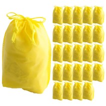 부직포 복주머니 더스트백 22 x 32 cm 25p, 옐로, 1개
