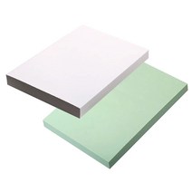 희망노트 흰색 도화지 8절 125p + 연두색 50p 세트, 1세트