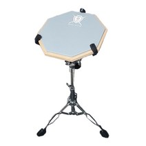 모나코올리브 리드미 휴대용 드럼 연습패드 풀세트, 1세트, 블랙