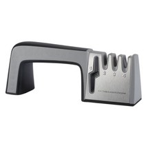 민코 칼갈이 4인원 샤프너 그레이블랙 210523, 1개