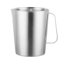 스태리 304 스테인리스 계량컵 2000ml, 실버, 1개