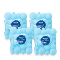 코멕스 아이스탱크팩 버블 420ml, 4개, 1개입