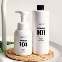 버블릭 101 두피샴푸 본품 300ml + 리필 500ml 세트, 1세트
