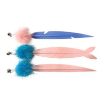 힐링타임 멜롱 롱롱 낚시대 장난감 리필 12cm NH-0344 랜덤발송, 09 밍크 실리콘, 3개