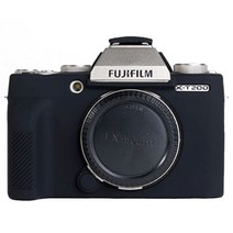 후지필름 X-T200 카메라 실리콘 바디보호용 케이스, 블랙, 1개