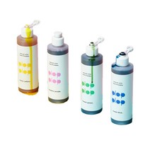 나띵프로젝트 플랍플랍 네츄럴 컬러 버블바스 4종 세트, 200ml, 1세트