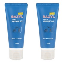 바질 스포츠 맛사지 겔 100ml, 2개, 1개입
