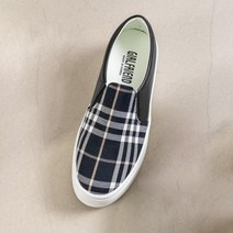 체크 3색 슬립온 81335