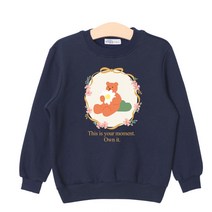 뉴욕꼬맹이 아동용 젤리베어 기모 맨투맨 티셔츠 J029