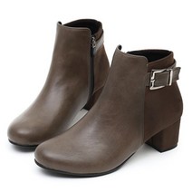 잭앤질 기모안감 버클 앵클부츠 JD1703