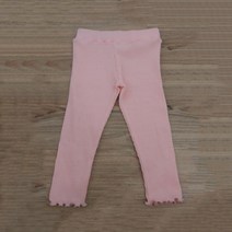 오트밀 베이직 골지레깅스 여아 레깅스