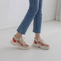 워크센스 여성 코파르 컴포트 어글리레드 캐주얼 운동화