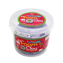 이지피아 이지 샤이니 폼클레이, 보라, 600g