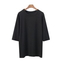 아이엠수 여성용 로망스 7부 티셔츠