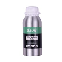 eSUN Water Washable 3D 프린터용 레진 BK, 1개