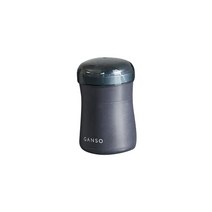 간소 충전식 3중날 남자 휴대용 미니 전기면도기, 더스트 그레이, GANSO-00801