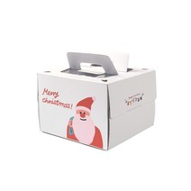 메리산타 쉬폰 케익박스 1호, 혼합색상, 25개