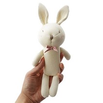 마롤로뜨 돗투돗 신생아 애착인형 딸랑이, 래빗
