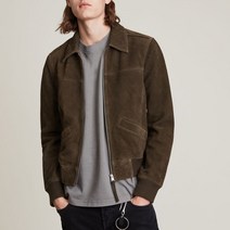 올세인츠 남성용 Leather HALCROW 자켓