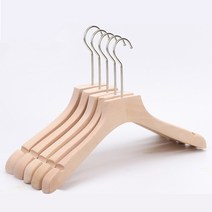 올하이 목재 옷걸이, 11 로그 플랫 헤드 3.0, 5개입