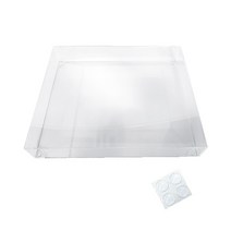데논 턴테이블 전용 투명커버 + 모서리 패드 4p, DP400 450USB