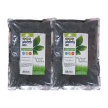 미미네스톤 YW 샌드소일 3mm 3kg, 블랙, 2개
