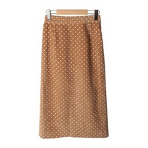 코듀로이 도트 롱 스커트 SK4251K1C