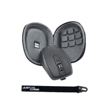 로지텍 MX anywhere 2s / MX anywhere 3 / MX master 3 / MX anywhere 2 마우스 전용 휴대용 수납 케이스 + 스트랩, 단일색상(케이스), 랜덤발송(스트랩)