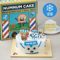 서울브레드 브레드이발소 눔눔 순우유크림 케이크 2호 (냉동), 500g, 1개