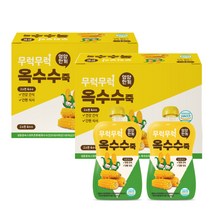 이유케어스 무럭무럭 옥수수죽 100g x 7p, 옥수수, 2개