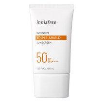 이니스프리 인텐시브 트리플 쉴드 선스크린 SPF 50+ PA++++, 50ml, 1개