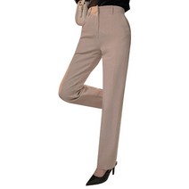 큐니걸스 여성용 155cm 블루밍 컴포트 일자 슬랙스