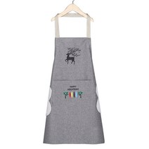 위드스타 감성디자인 앞치마 M, 그레이, 1개