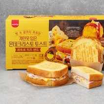 삼립 계란옷 입은 몬테크리스토 토스트 콰트로 치즈 샌드 3개입, 510g, 1개