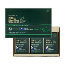 초록입홍합오일 캡슐 30p, 3세트