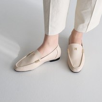 단골언니 여성용 미하엘 H장식 베이직 로퍼