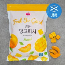생활앤 망고피치 (냉동), 1kg, 1개