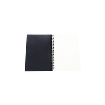 올마티 복고 스크랩북 DIY 앨범 B5, 블랙(표지), 백도림(페이지), 50매