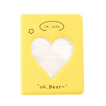 메이징초이스 폴라로이드 미니 앨범 사진첩, 옐로우, 16매