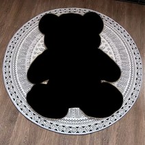 에버하우스 감성 러블리베어 다용도 러그