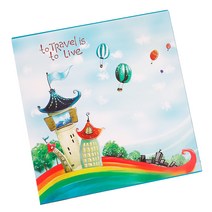 리빙홈디테일 이쁜 디자인 가족 포토앨범 36.2 x 35.2 x 6.5 cm, 트레벨, 60매