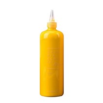 다루미 압출 아크릴 물감 미드옐로우 L, 1색, 500ml