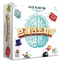 코리아보드게임즈 브레인토피아2 보드게임, 혼합색상