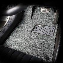 만도 와이드 볼륨쿠션 코일 카매트 1열 2p + 2열 세트, 벤츠 EQB 2022년 6월, 그레이