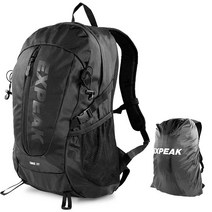 엑스피크 디아즈 백팩 27L + 레인커버 세트, 블랙