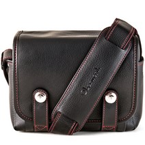 오버베르트 라이카 M11 루이스 카메라 가방, Black + Red