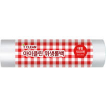 아이클린 위생 롤백 대형 500매, 1개