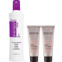 파놀라 보색 샴푸 350ml + 에스테티카 릴렉스 헤어 마스크 100ml x 2p 세트, 1세트